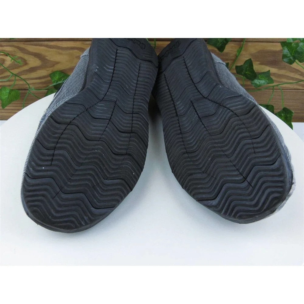 Propet Sz‎ 9.5 Slip-On Gray Textile Men Slip On MCX004C Medium (D, M)